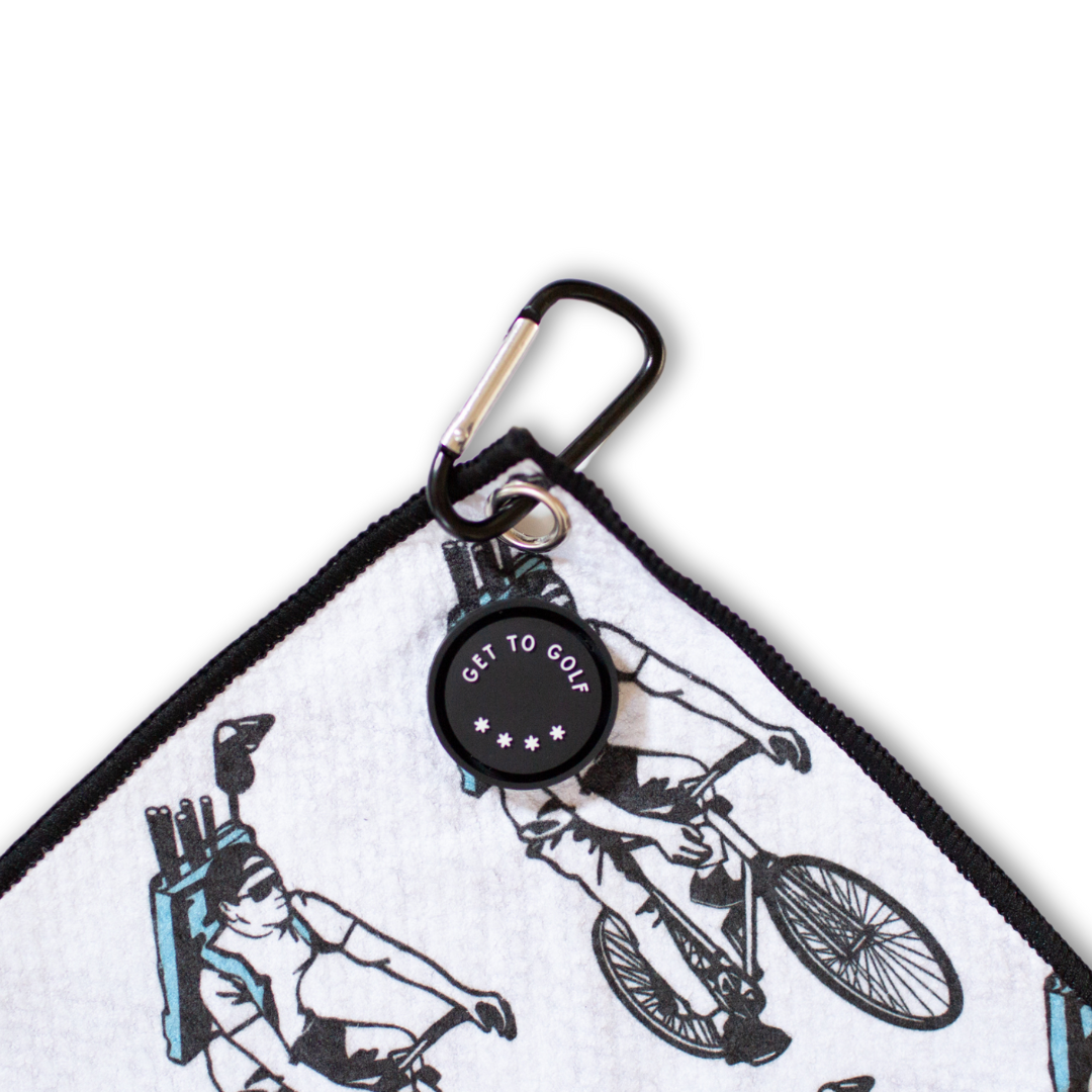 Biker Gang Magnetic Golf Towel