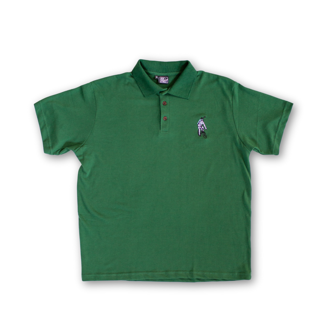 Bike to Golf Polo - Green