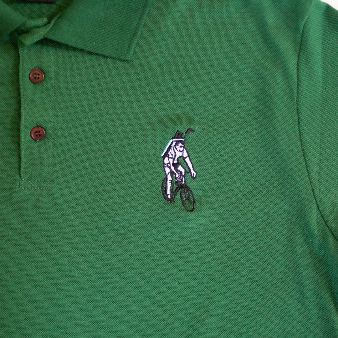 Bike to Golf Polo - Green