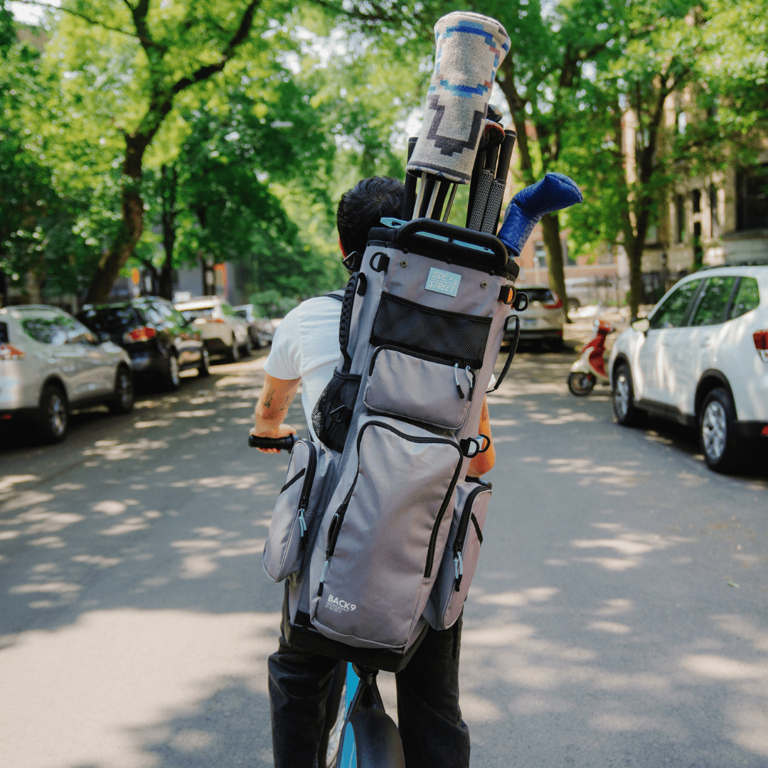 Side Street Golf - Home of the Back9 golf club backpack.