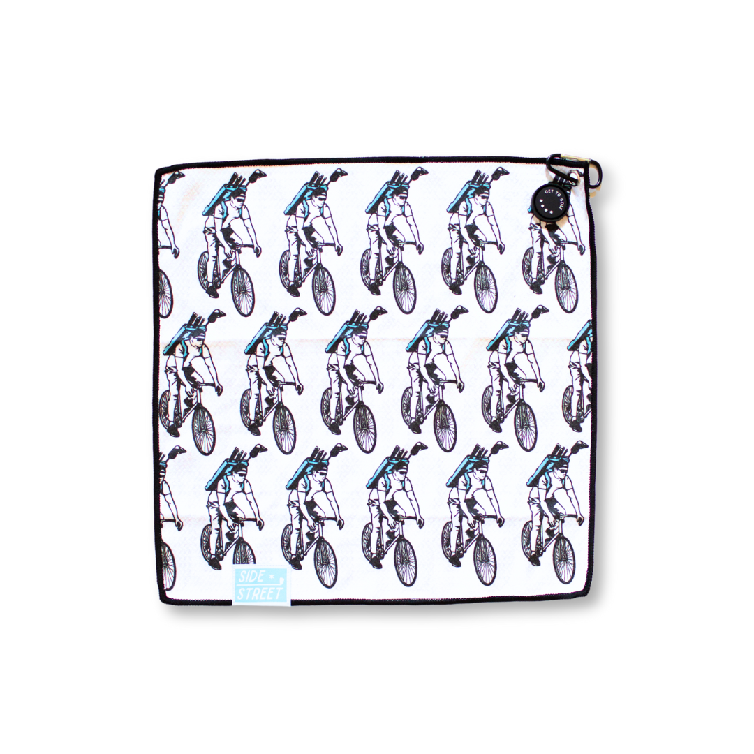 Biker Gang Magnetic Golf Towel